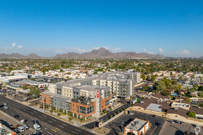 Aerial Photo - Market & Main