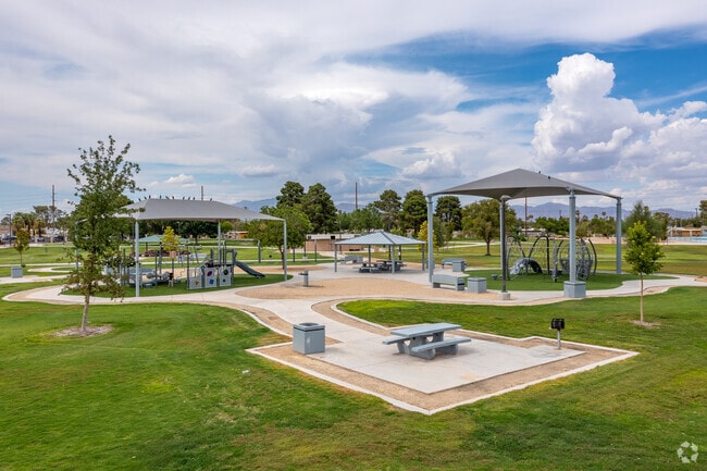 Freedom Park Playground is a great spot for residents to relax and exercise.