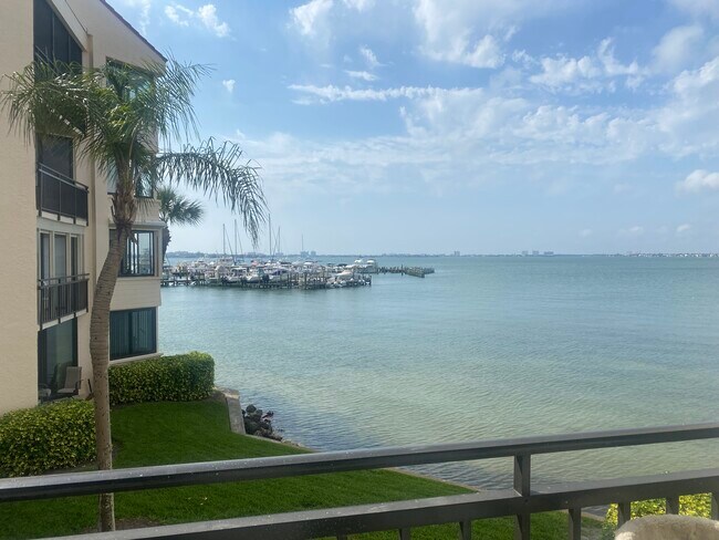 Balcony View Looking at Ciega Bay - 5825 Puerta del Sol Blvd S