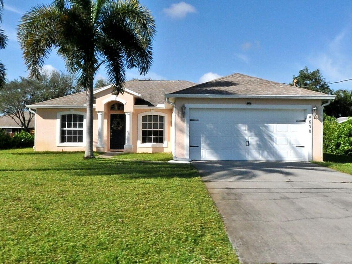 4650 SW Bradbury St, Port Saint Lucie, FL 34953 House for Rent in