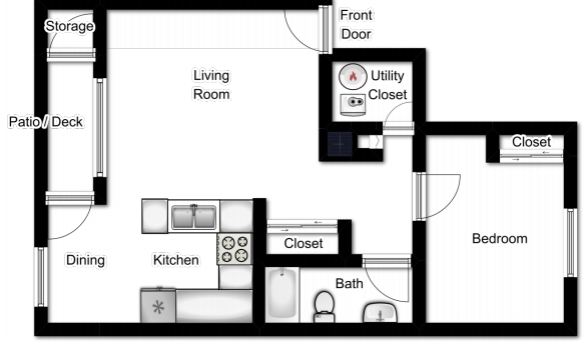 Una habitación A - Mountain View