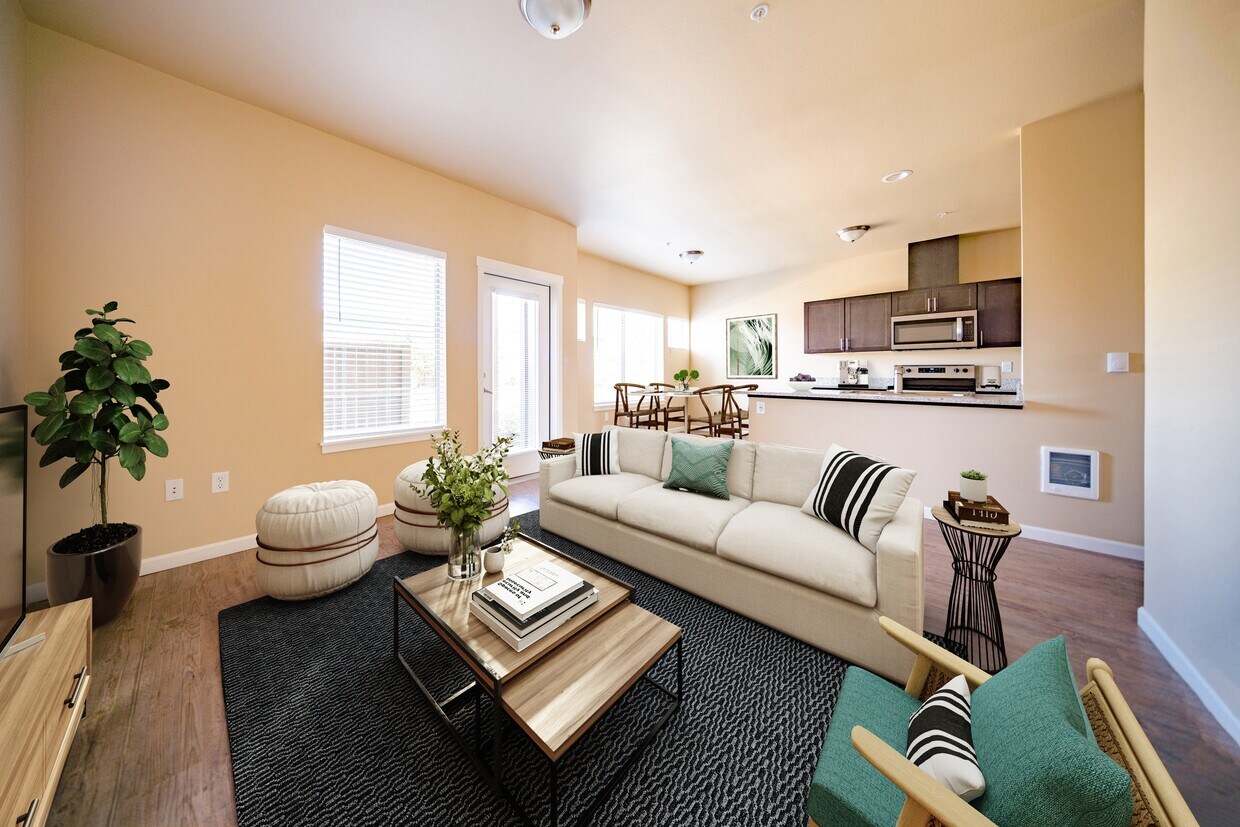 Willow Tree Place | Sala de estar de dos habitaciones - Willow Tree Place