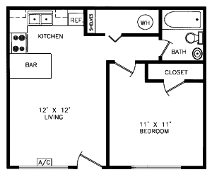 1HAB/1BA - College Park