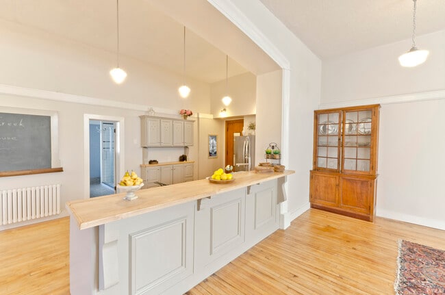 Kitchen from living room - 6418 Habgood Rd