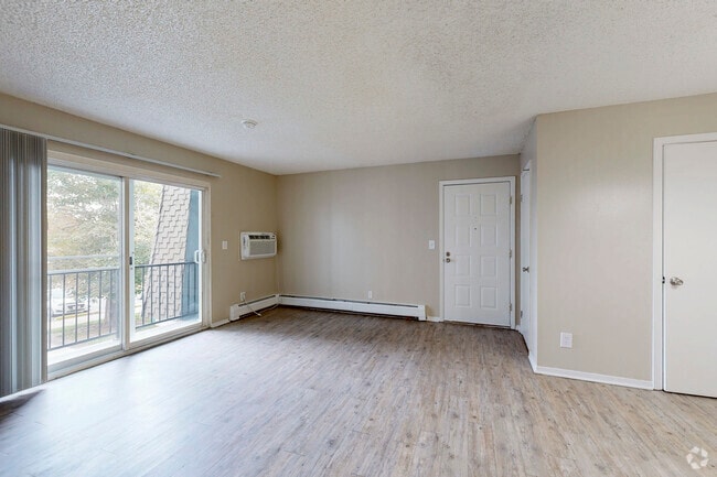 2BR, 1BA - 750SF - Living Room - Waterview on the Parkway Apartments