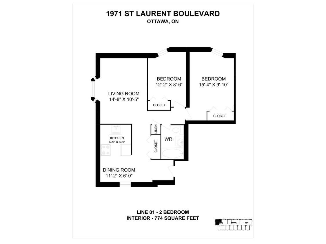 St. Laurent Towers Apartments 19711975 St Laurent Blvd Ottawa, ON