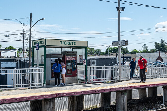 Bethpage train station is common for Levittown commuters to and from NYC.