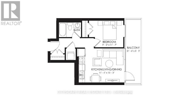 Photo du bâtiment - 60 Charles St W