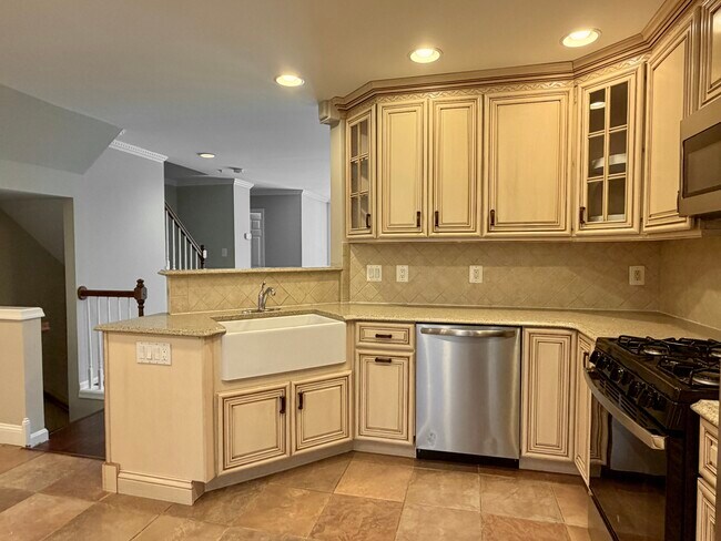 Large farmhouse sink and stainless appliances - 2042 Puritan Ter