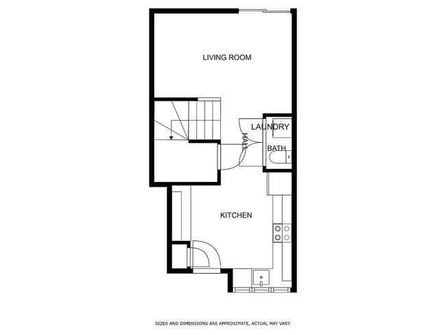 downstairs layout - 20 Juniper Ln