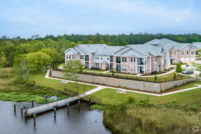 Aerial - Arbor Landing on the River