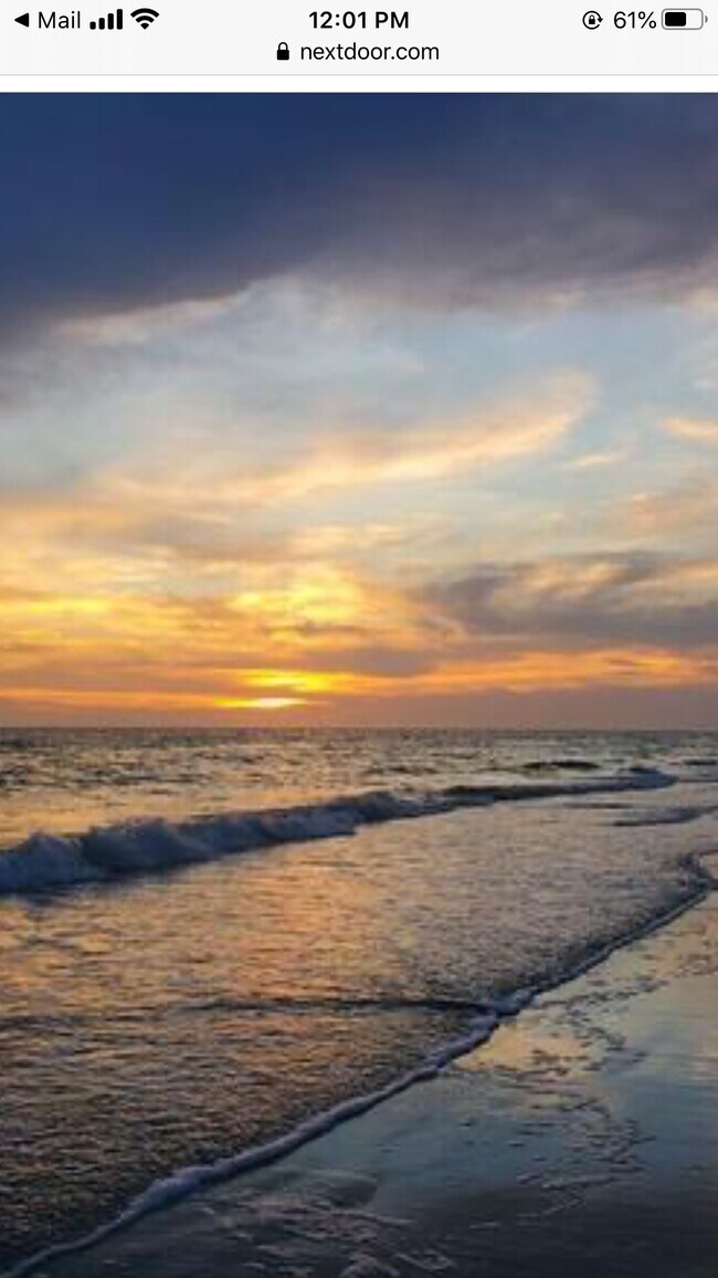 Sunset - across street - Madeira Beach - 90 141st Ave E