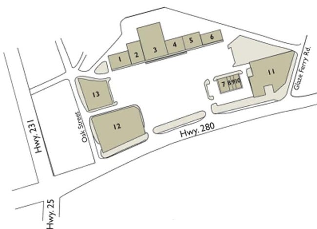 Site Plan - 2800 Cahaba Village Plz