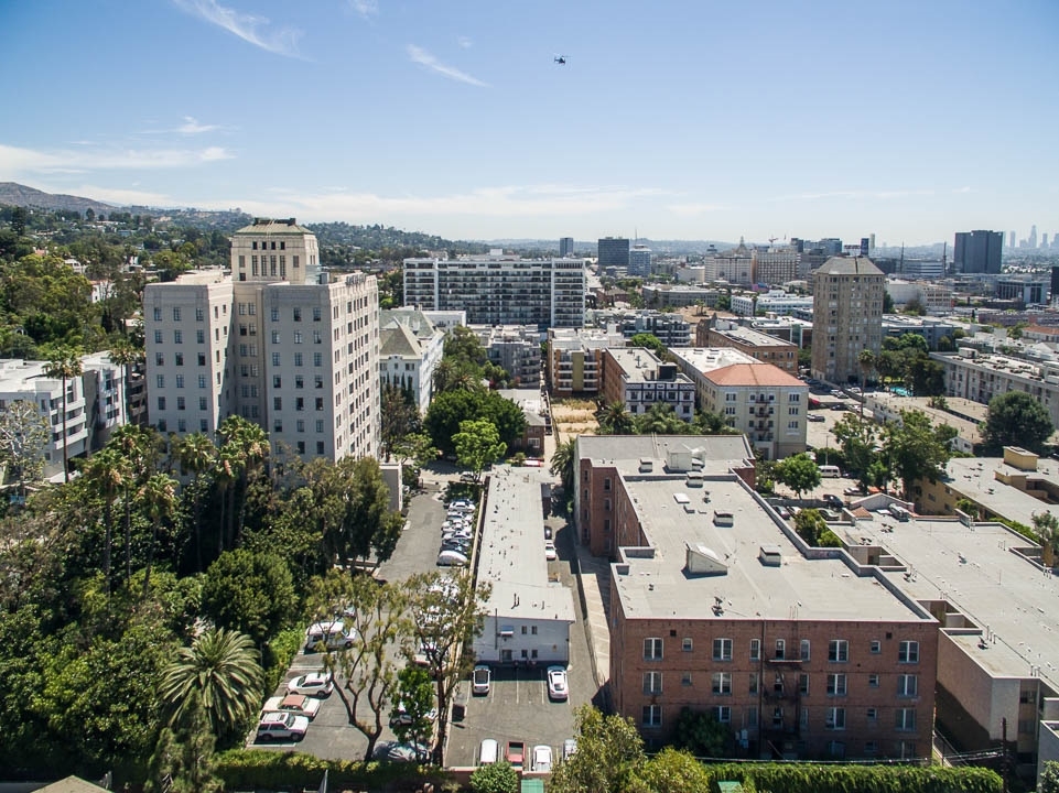 Aerial View - 1847 N Cherokee Ave