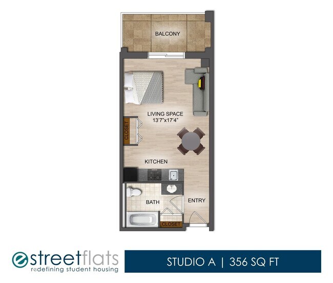 Foto del edificio - E Street Flats - Student Housing