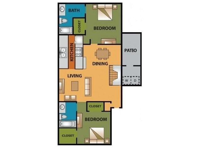 Foto del interior - Indian Springs Apartments