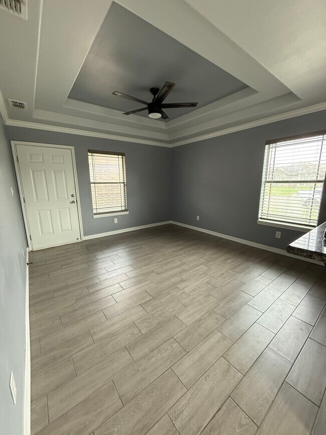 Unit C: Living Room - 302 W Amy Dr