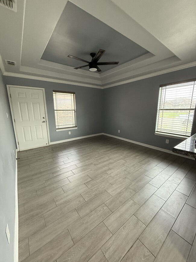 Unit C: Living Room - 302 W Amy Dr