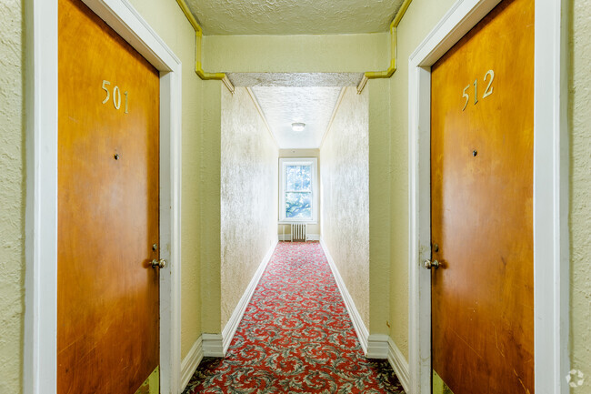 Hallway - Forest Plaza Apartments