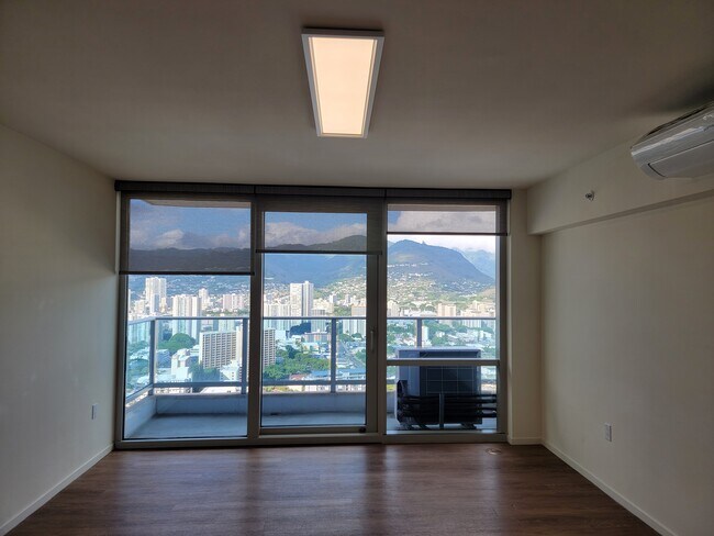 Living Room View - 1631 Kapiolani Blvd