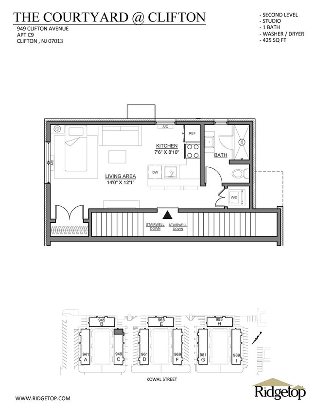 Foto del interior - The Courtyard @ Clifton: In-Unit Washer & ...