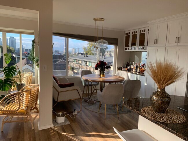 Look at space needle when sipping your morning coffee - 1214 Taylor Ave N