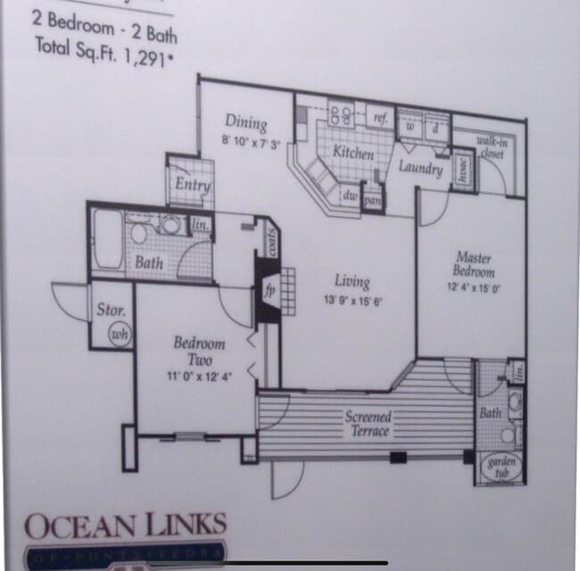 Floor Plan - 900 Ironwood Dr