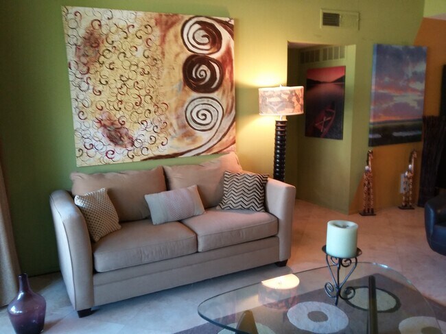 living room - 1200 N Sunrise Way