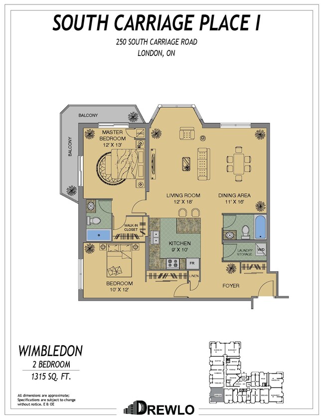 Floorplan - South Carriage Place