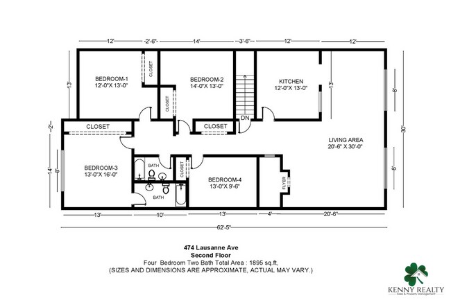 Foto del edificio - Spacious Six Bedroom, Three Bathroom Home ...
