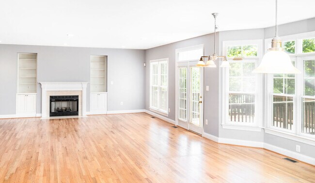 Family Room off of Open Floor plan Kitchen - 6430 Brookes Ln