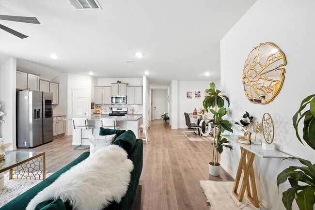 open floor plan - 10116 Autumn Leaves Ln