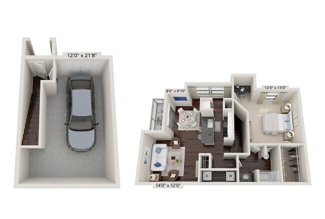 Foto del interior - Villas at Legacy