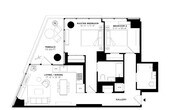 2 Bedroom, 2 Bath- hsr-2x2b