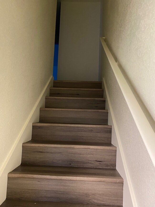 Stairs to the top floor - 1504 Chestnut St