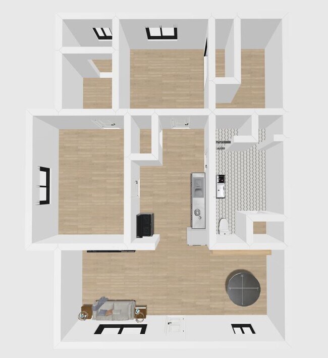 Floor Plan - 2102 E Sinto Ave