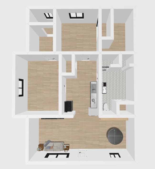 Floor Plan - 2102 E Sinto Ave
