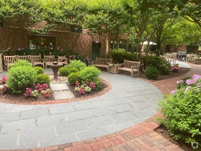The Sterling patio garden - 11700 Old Georgetown Rd