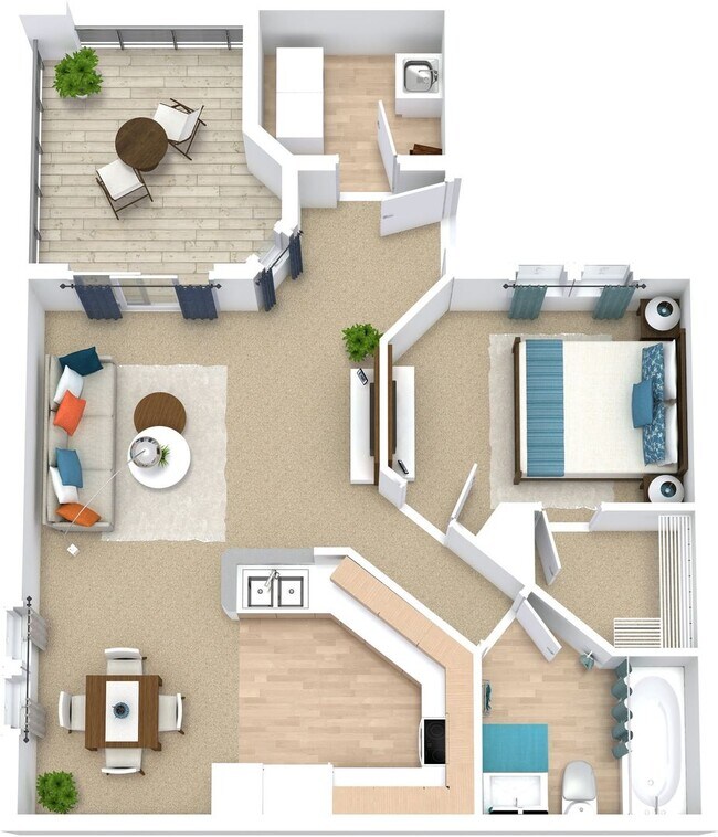 Foto del interior - Cranes Landing