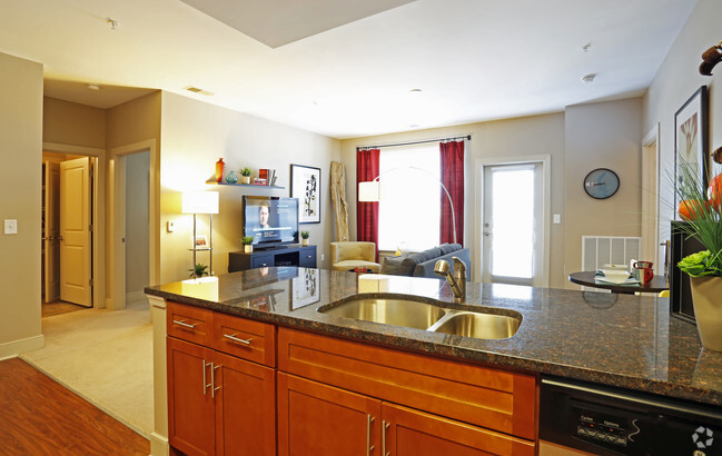 2 Bedroom_Kitchen - Attain at Towne Place