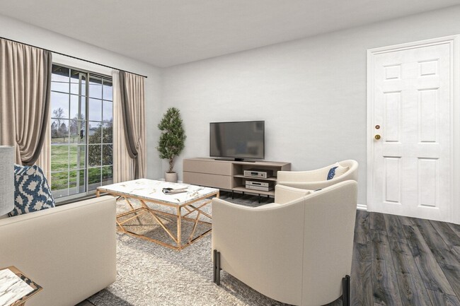 Living Room - Meadowview Apartments