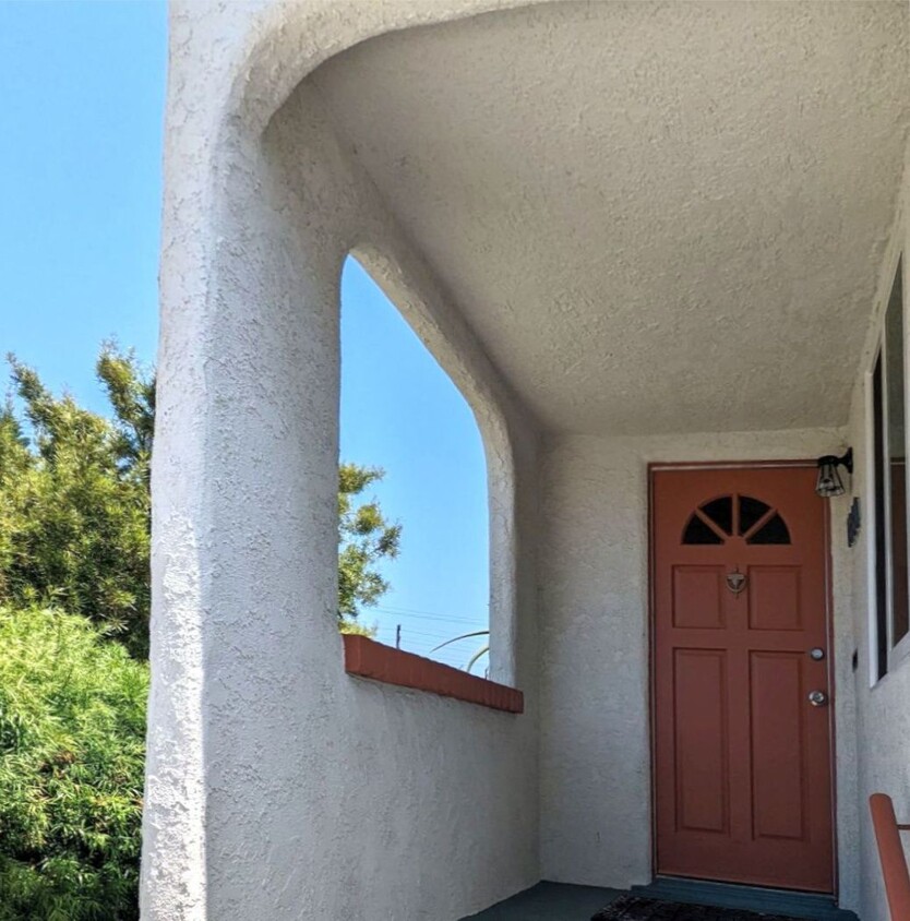 Balcony near front door - 1830 S Curson Ave