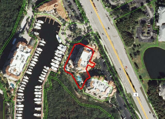 Aerial Photo - The Mariner at Jupiter Yacht Club