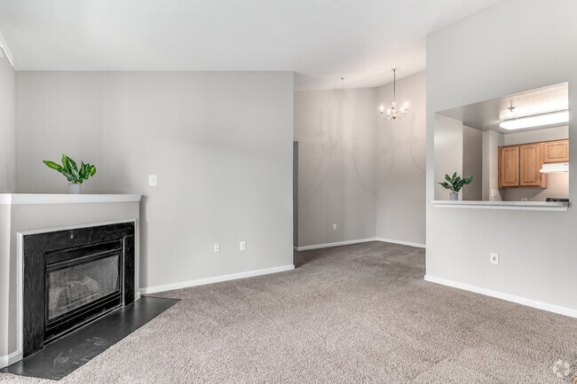 2BR, 2BA - 980SF w/ Fireplace - Acclaim at Germantown
