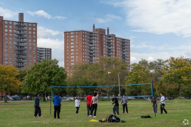 Soundview Park offers space to relax near the waterfront.