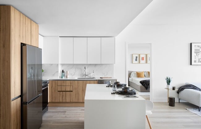 Enjoy cooking in our thoughtfully designed kitchens with elevated finishes - Cascade Link at Douglas