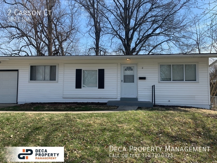 3 Bedroom House House for Rent in Florissant, MO