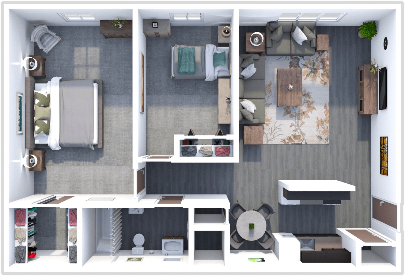 Ross Park Apartments – 2 Bd 1 Bath Ross Park Fremont OH