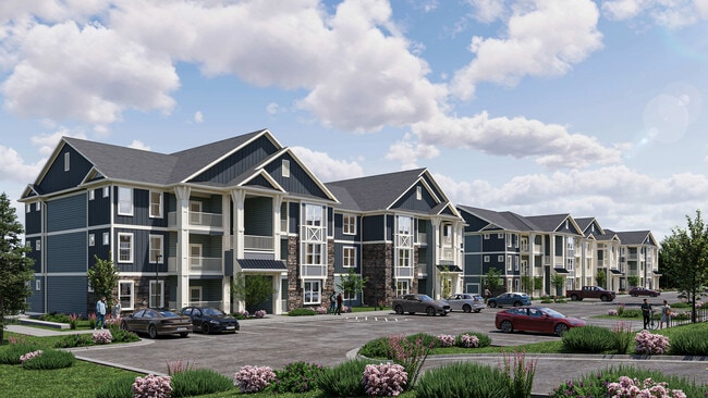 Creek Mill Apartment Building Rendering (1) - Creek Mill