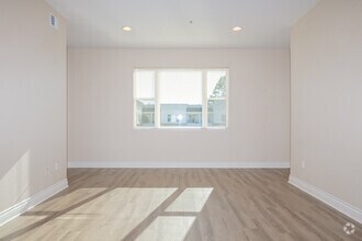2BR-2BA-1,040SF-Living Room - Six1Five